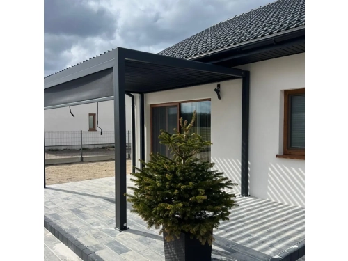 Pergola Nordvic Skyline 3x4 z roletą 4 m